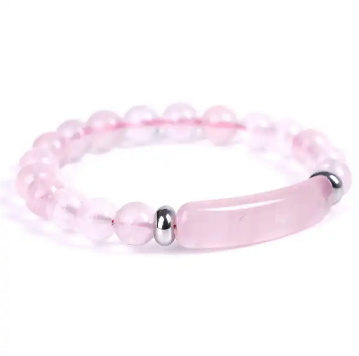 Rose Quartz Embrace Bracelet