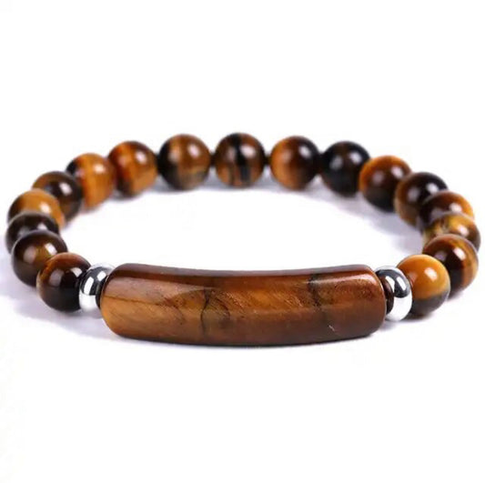Tigers Eye Strength Bracelet